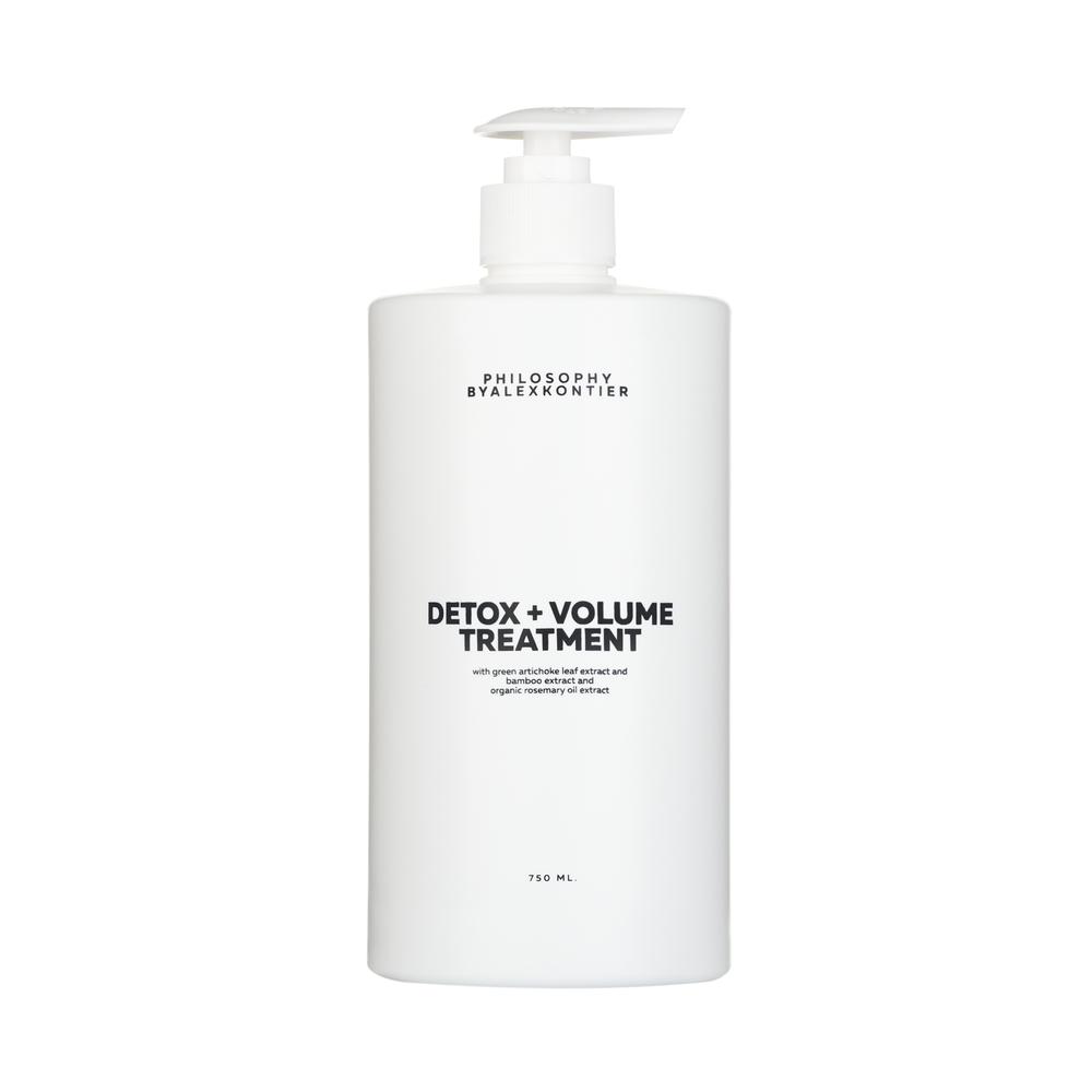 DETOX + VOLUME TREATMENT MAGNUM SIZE Балансирующий уход для объёма волос и чувствительной кожи головы, 750 мл