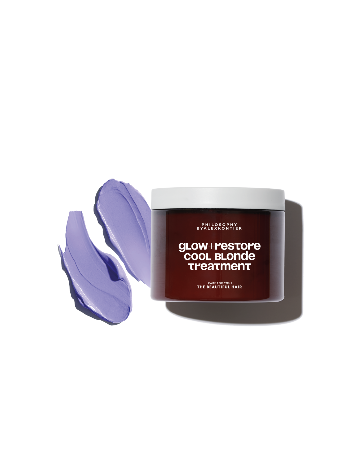 GLOW + RESTORE COOL BLONDE TREATMENT УХОД ДЛЯ ПОДДЕРЖАНИЯ ХОЛОДНЫХ ОТТЕНКОВ ВОЛОС { БЛЕСК И РЕКОНСТРУКЦИЯ } 200 МЛ.