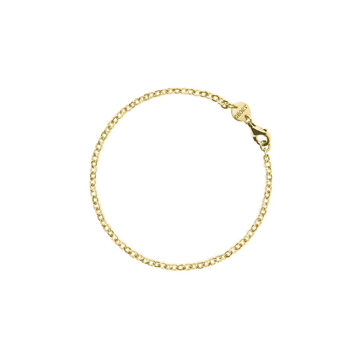 Браслет Flat S gold
