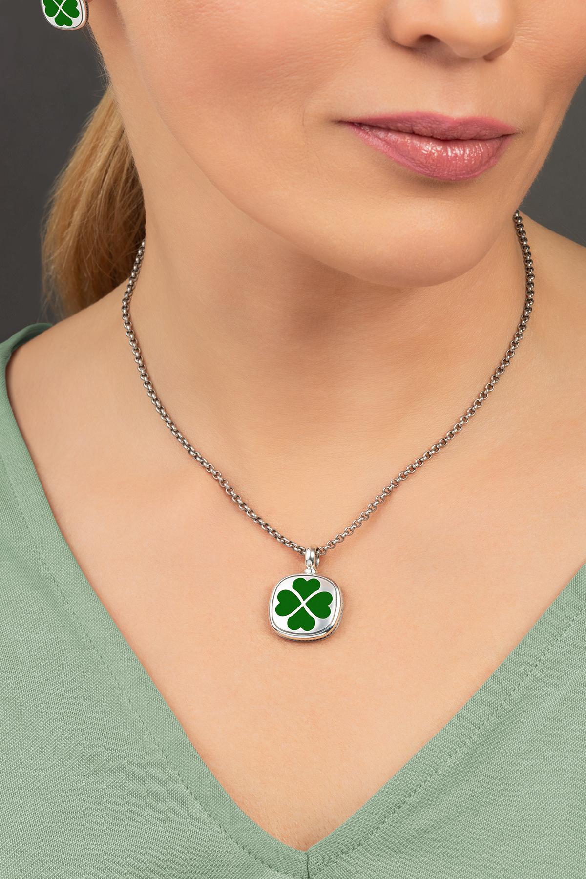 Кольцо Good Luck green