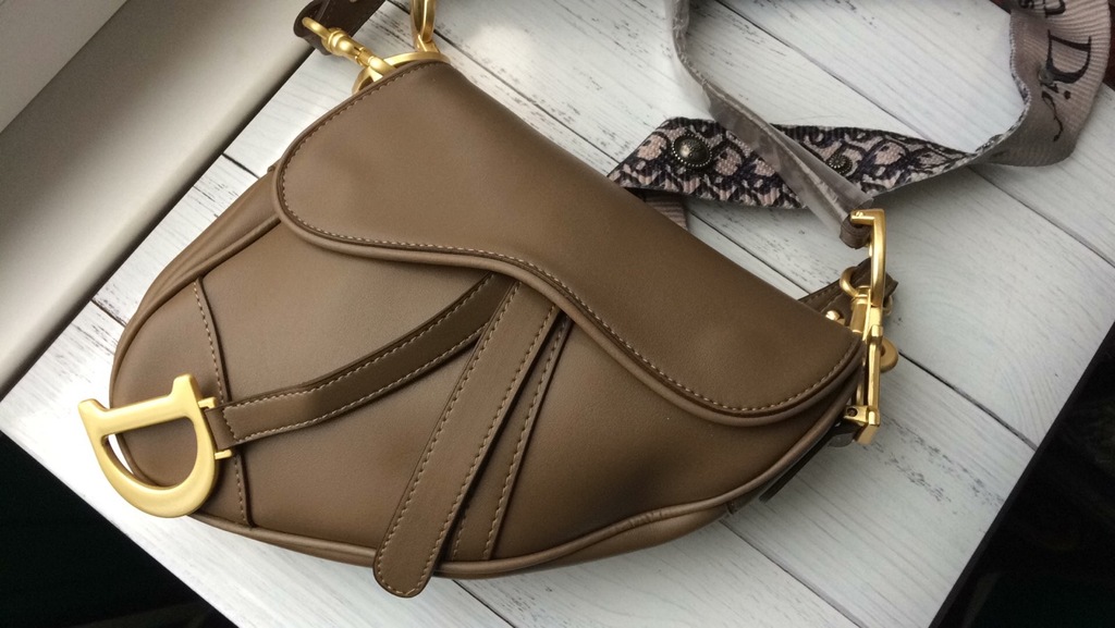 Сумка седло Dior Saddle latte 51172