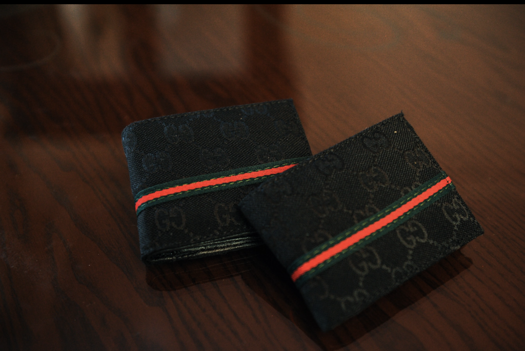 Портмоне текстиль чёрный Gucci 51150