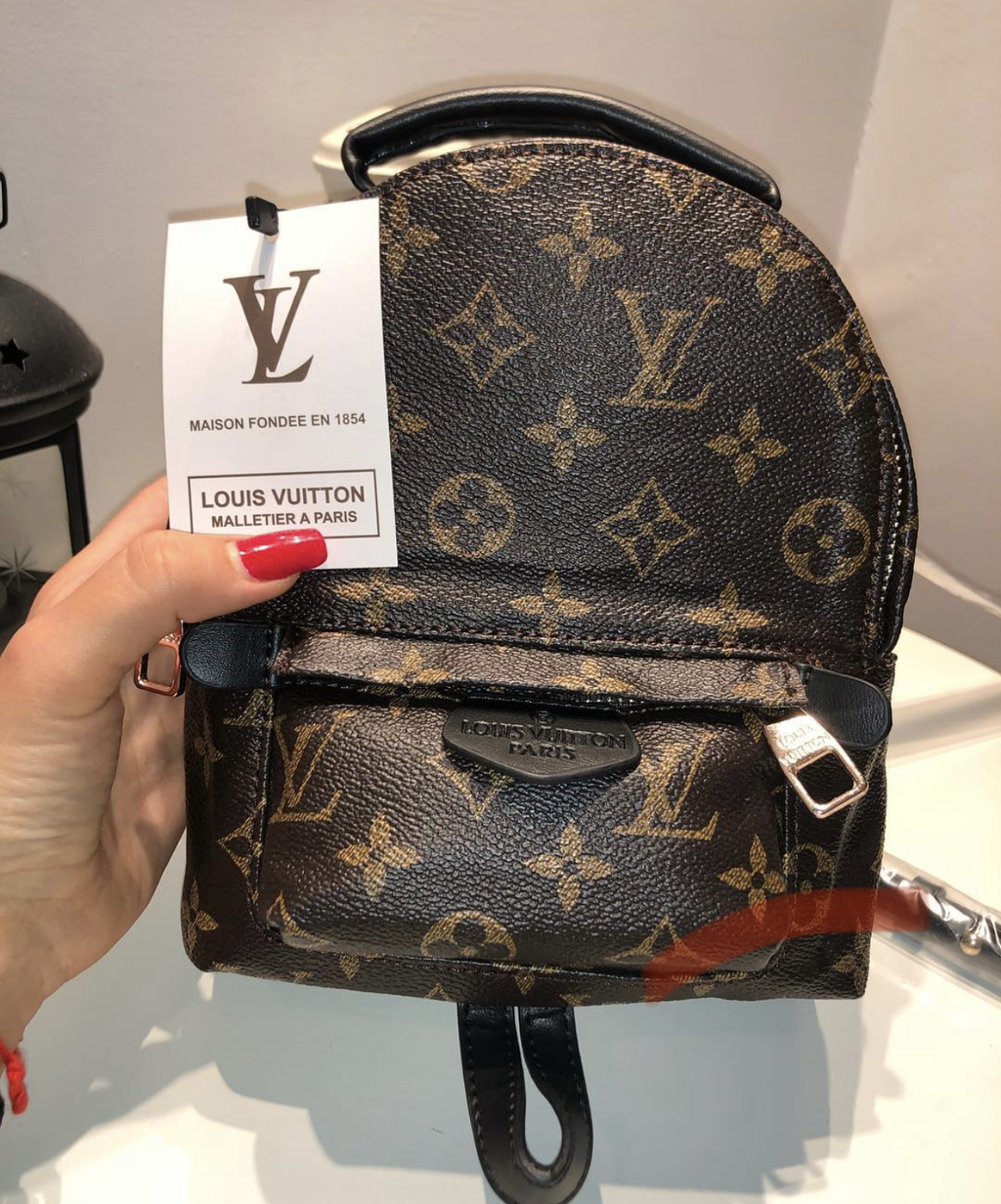 Louis Vuitton Palm Springs mini рюкзак монограм 7777