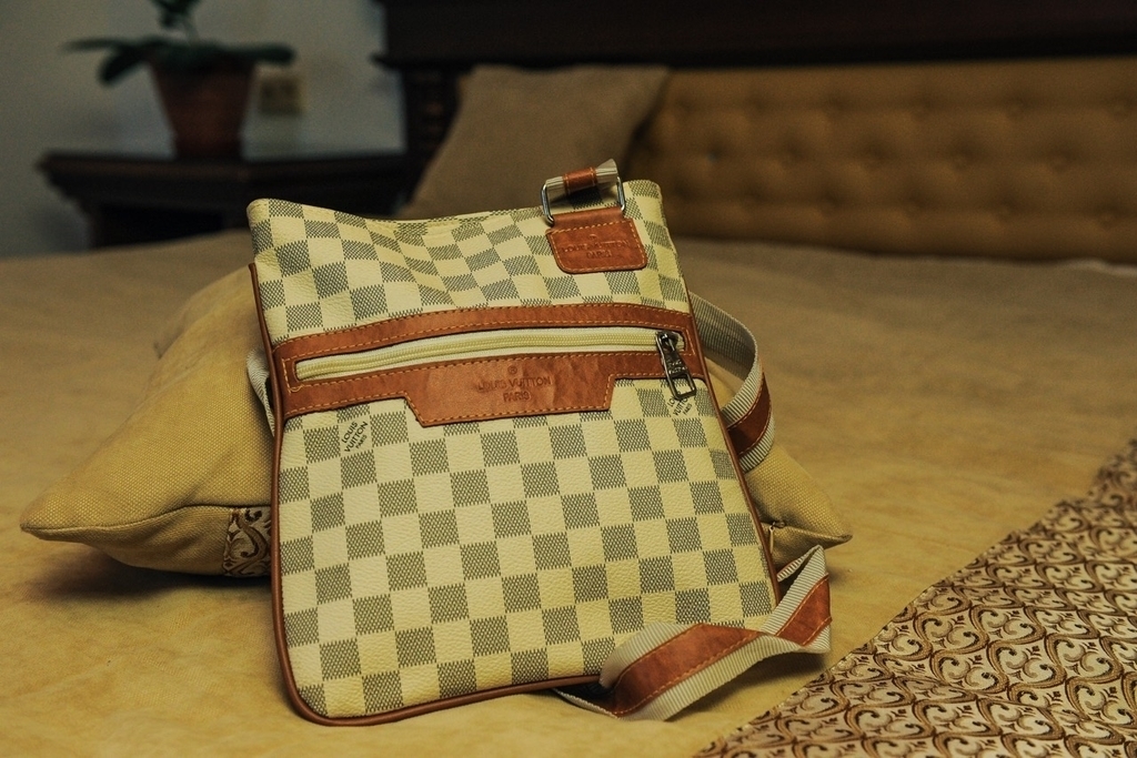 модная сумка через плечо луи виттон