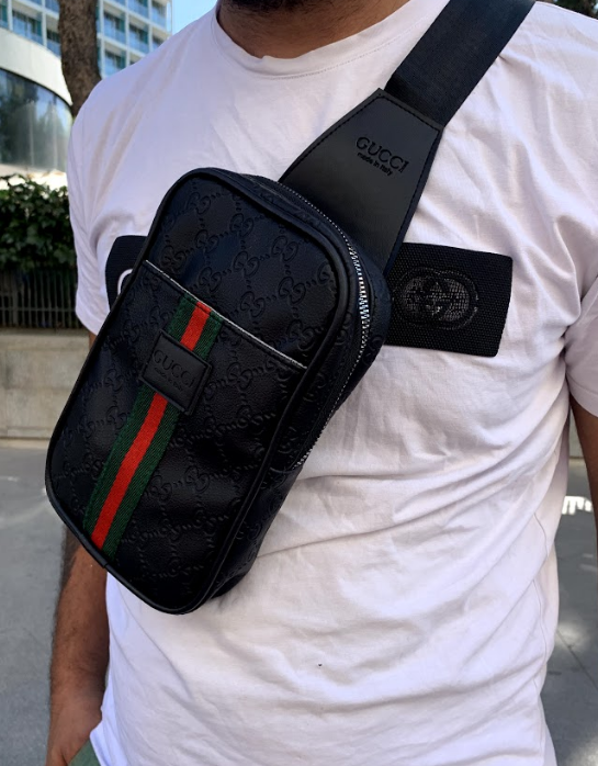 сумка черная через плечо