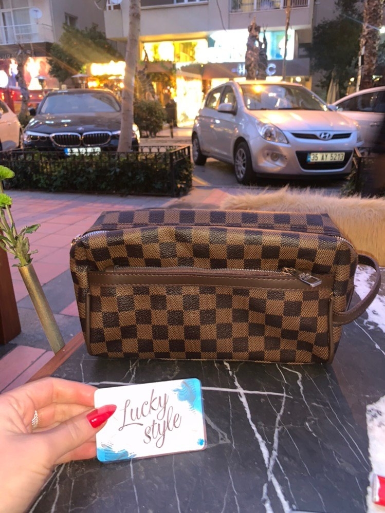 Коричневая  Барсетка Мессенджер Louis Vuitton