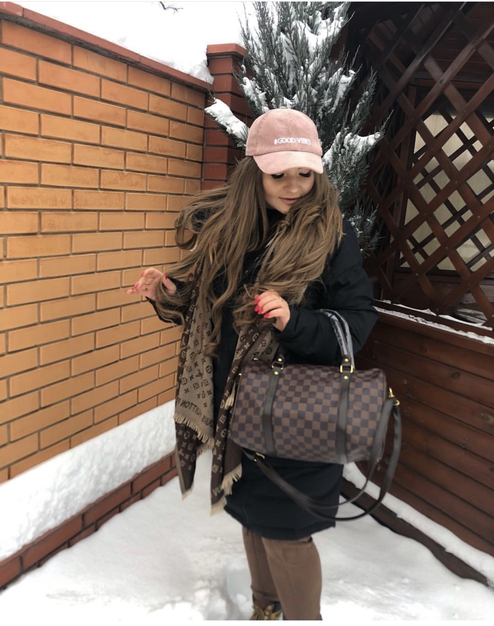 Сумка коричневая кожаная