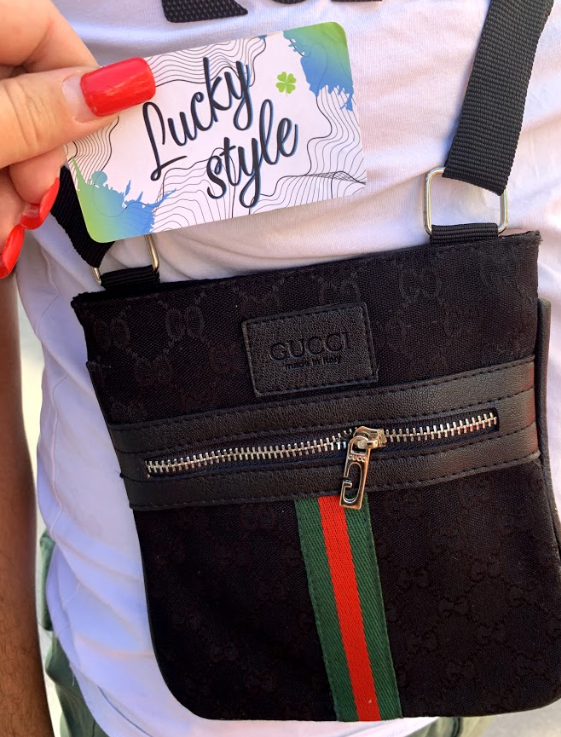 Сумка Через Плечо Gucci Черная Мужская