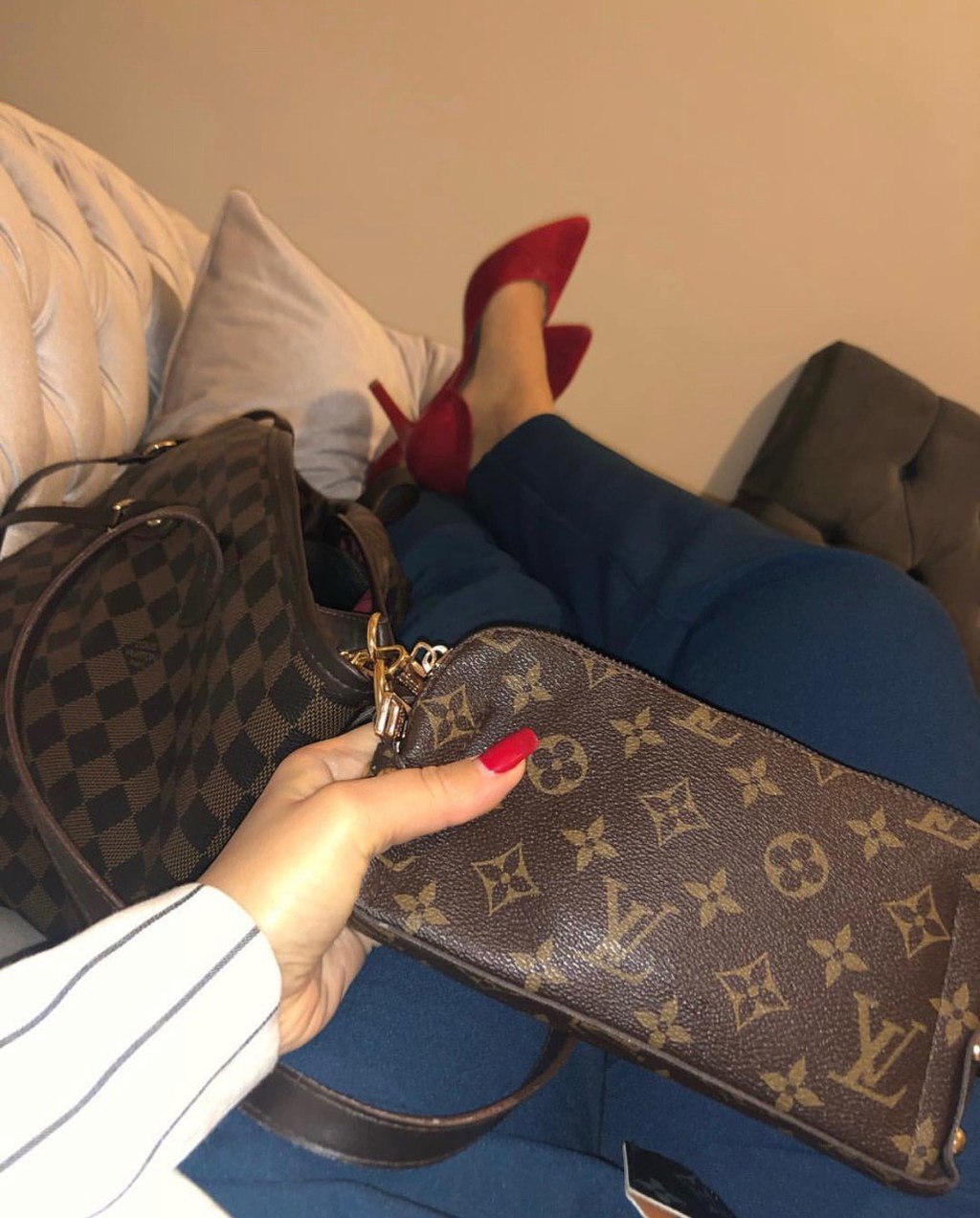 Клатч женский в узоры