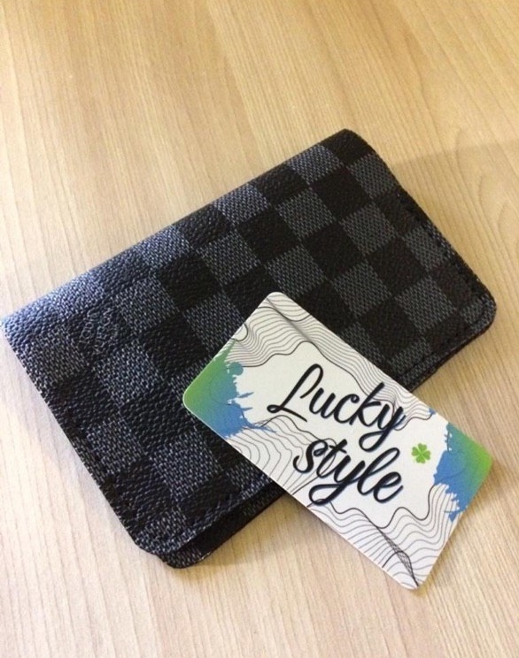 Обложка на паспорт Louis Vuitton Cheker 9868