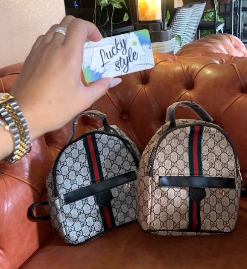 Рюкзаки Gucci тканевые женские