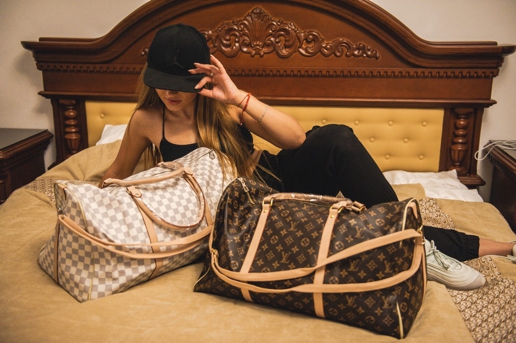 Большие дорожние сумки Луи Виттон