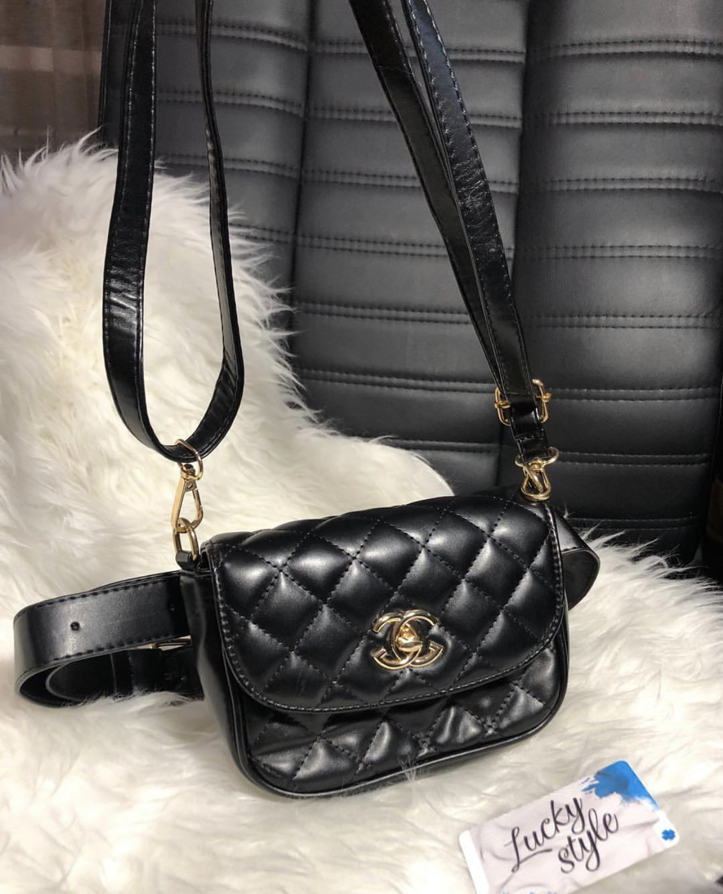 Chanel бананка-сумка 2в1