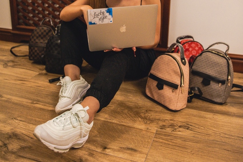 Мини рюкзак для девушек Michael Kors розовый 3164