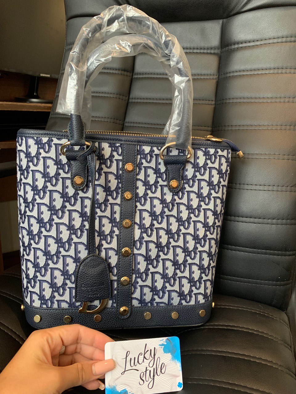 Сумка женская синяя