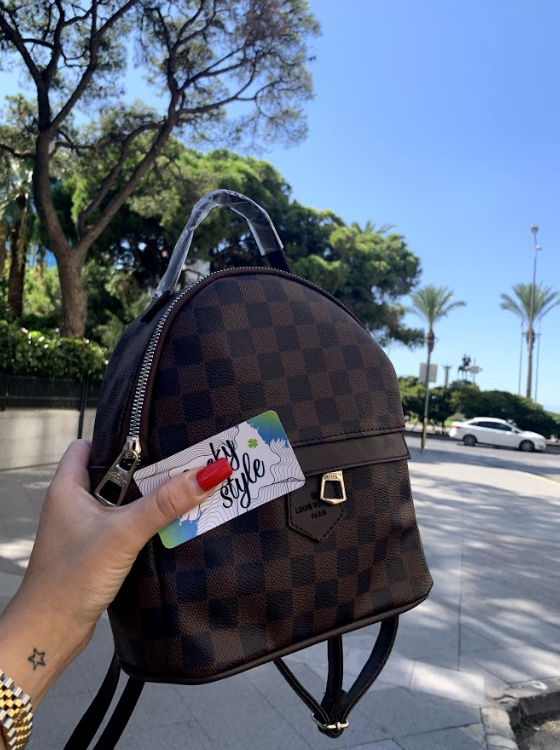 Рюкзак Мини Луи Виттон коричневый