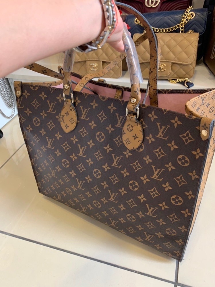 Сумка большая коричневая Луи Виттон