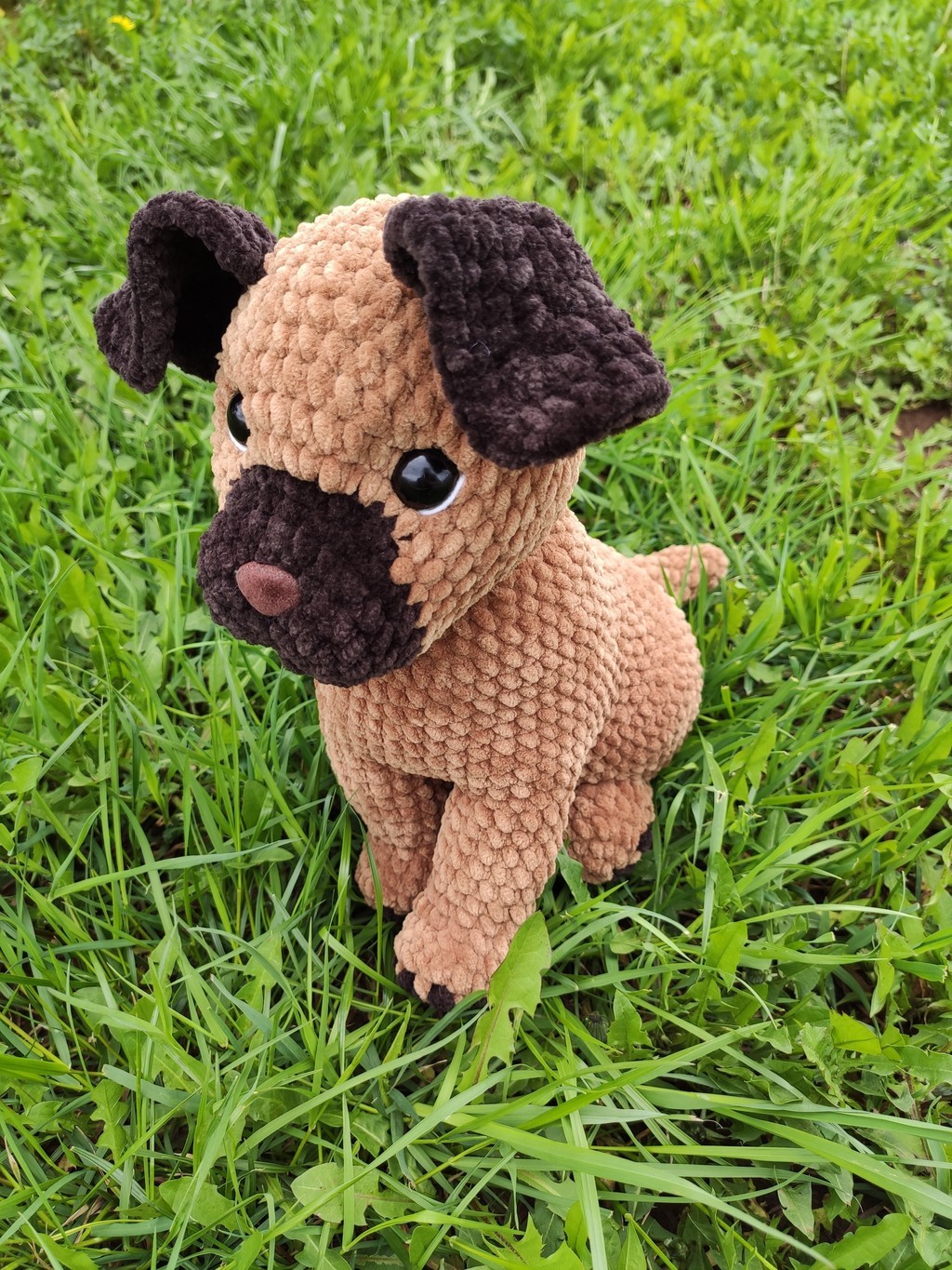 Soft toy dog, master class with photos, step by step | Soft toy dog, Dog toys, Soft toy