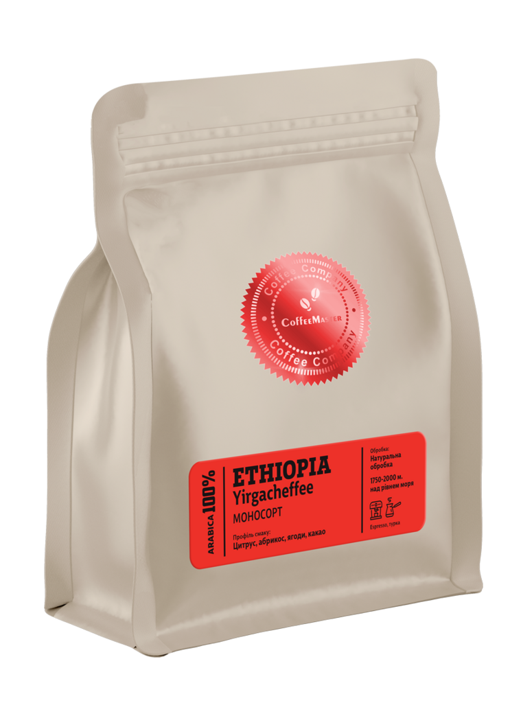 Кава в зернах CM Ethiopia Yirgacheffe 250г