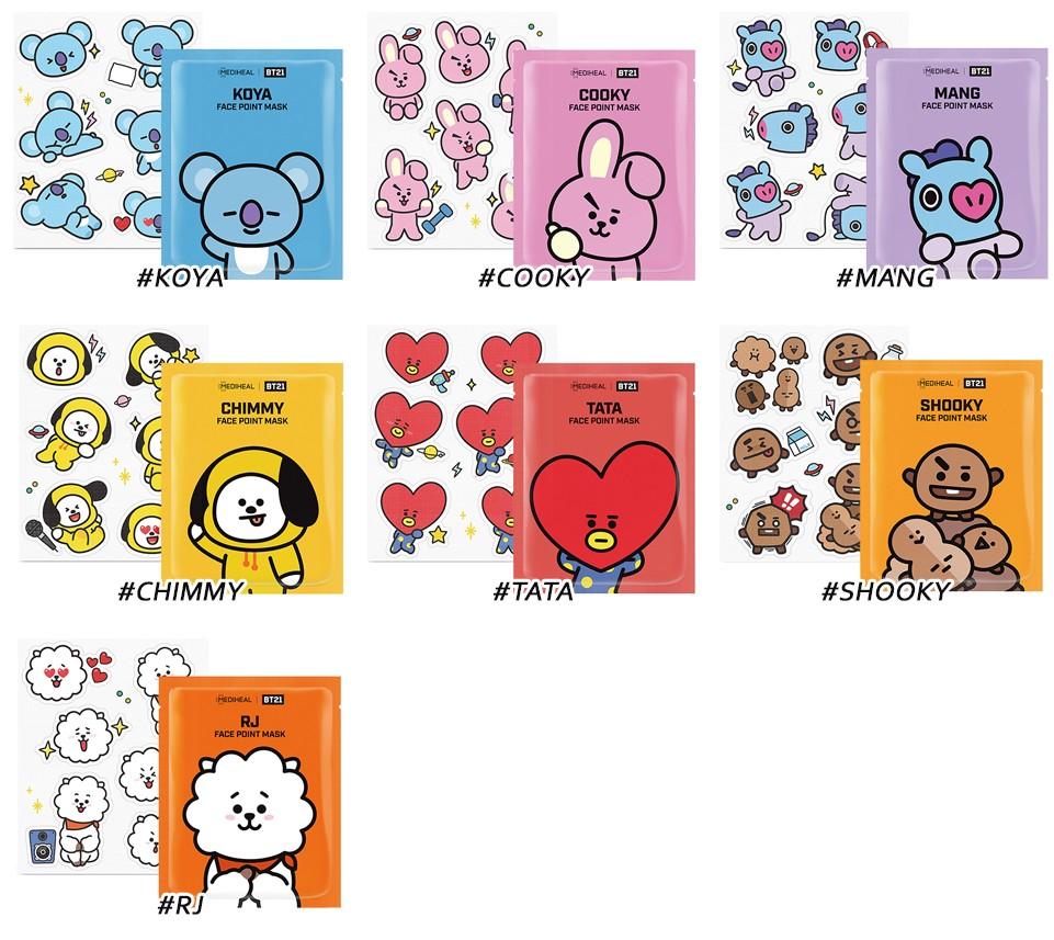 Все > Mediheal BT21 Cooky Face Point Mask/ Очищающие маски для лица (  Зайчик) купить в интернет-магазине