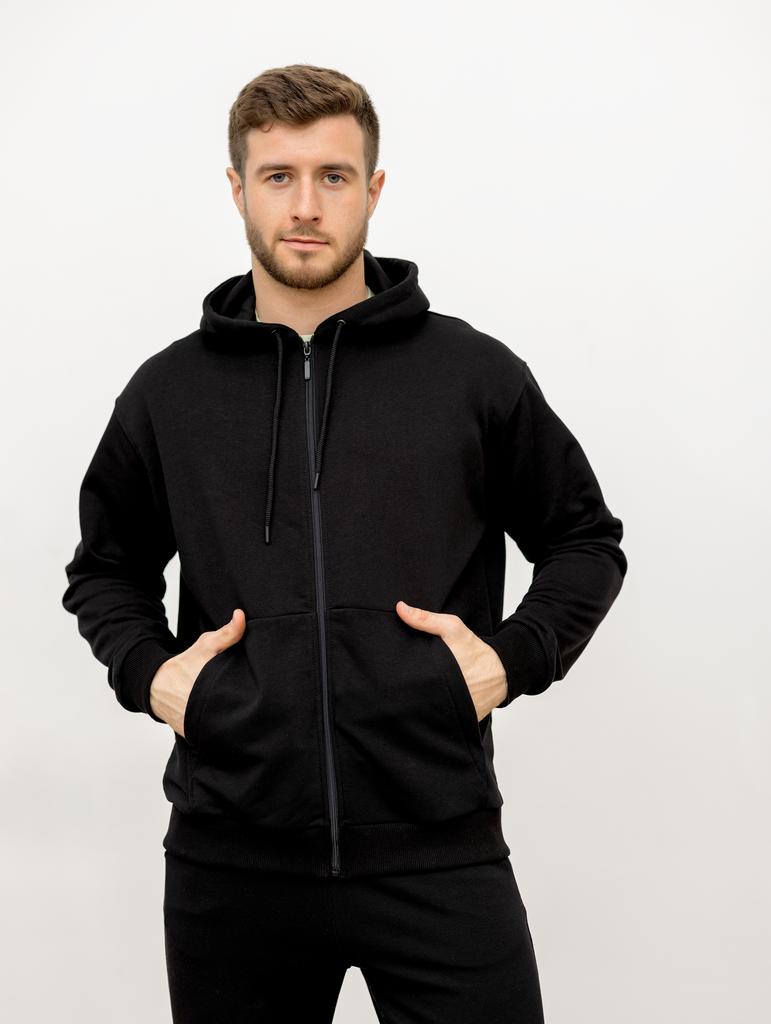 Худи ZIP MEN Черный