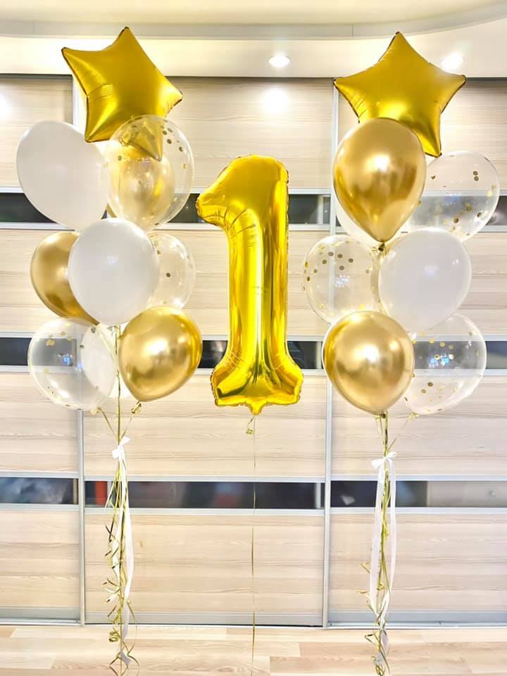 Композиция шаров с единицей