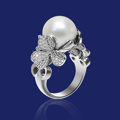 Кольцо Mikimoto Classic Charm