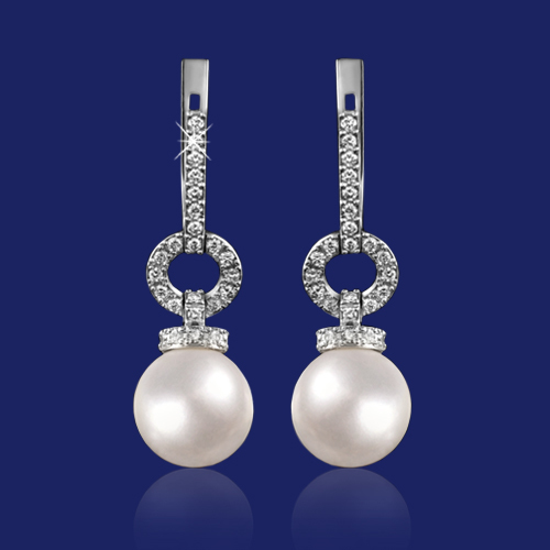 Серьги Жемчужина