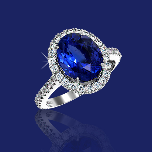 Кольцо Blanche