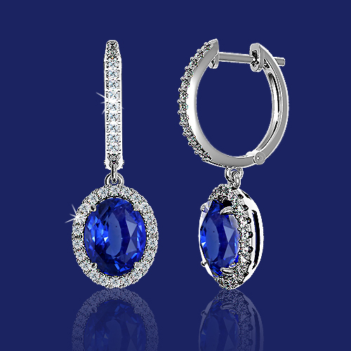 Серьги Blanche