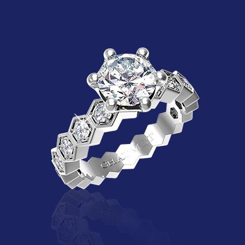 Кольцо Bee My Love Solitaire