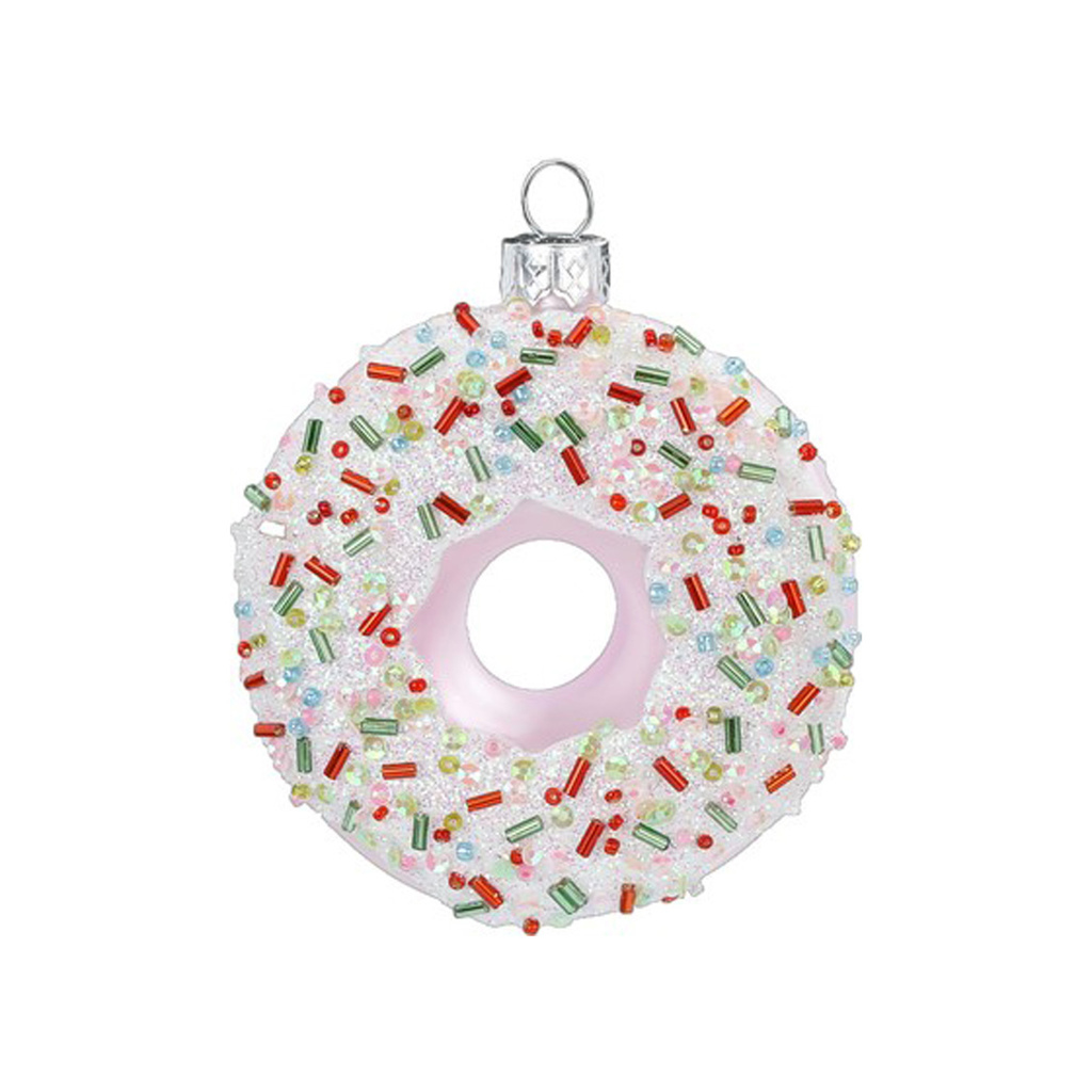Donut 10 cm, glass