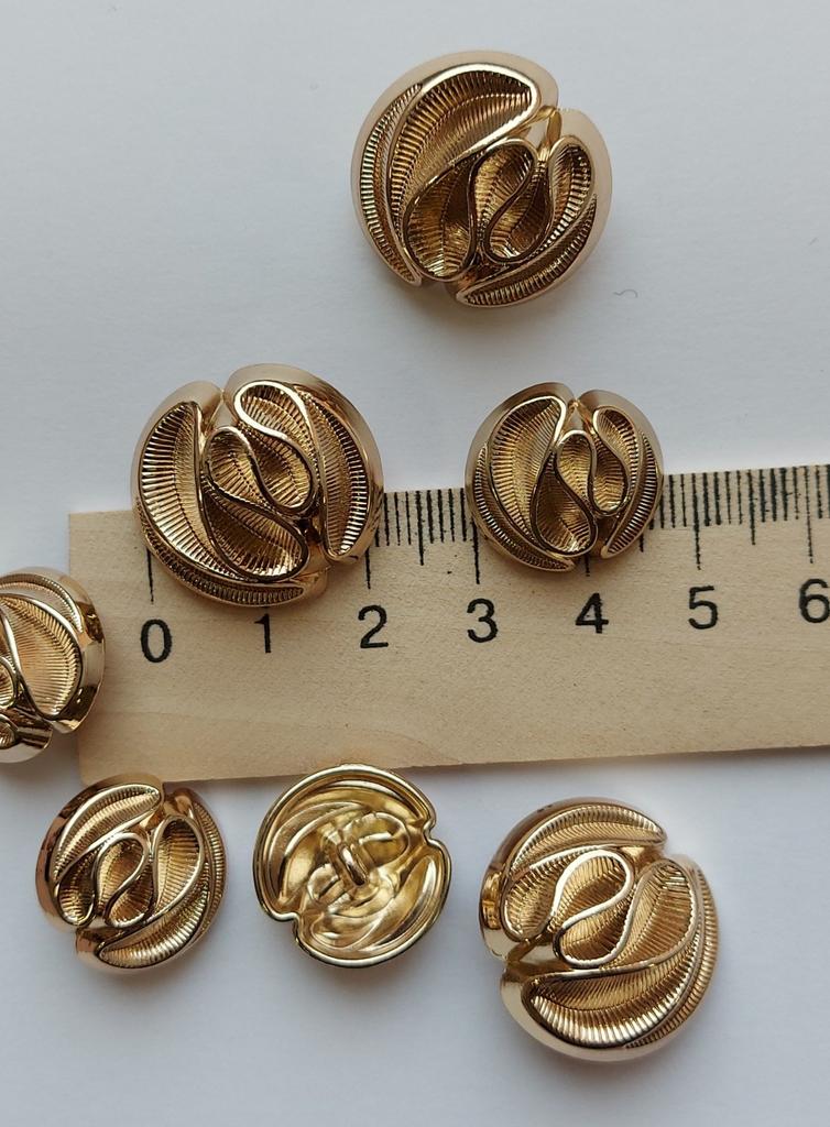 Пуговица 23/18 мм, металл, арт.329