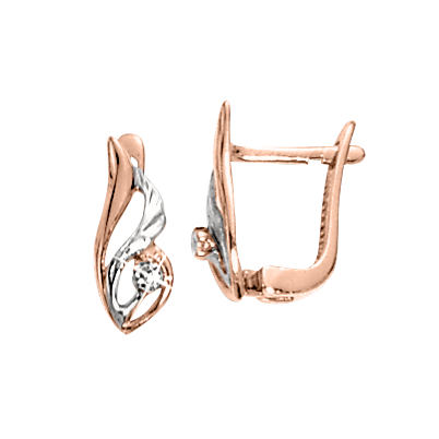 Ohrhänger mit Zirkonia 133