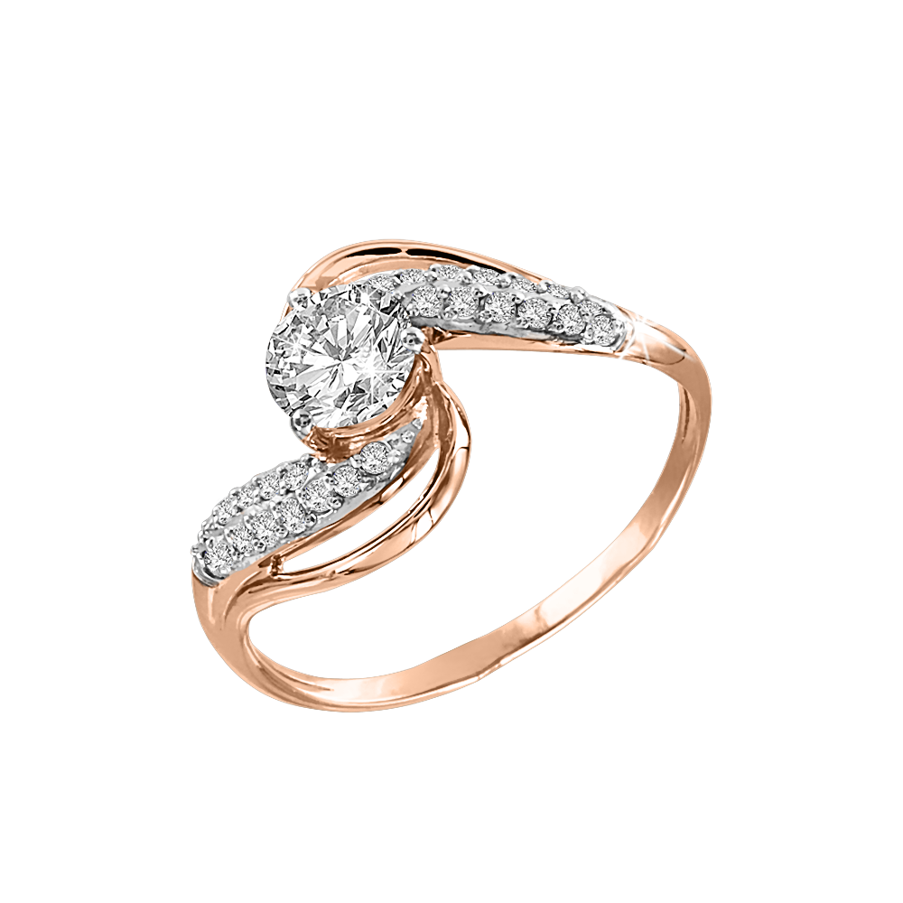 Damenring mit Swarovski