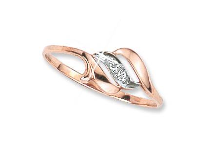 Damenring mit Zirkonia