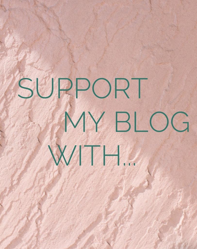 Support the blog