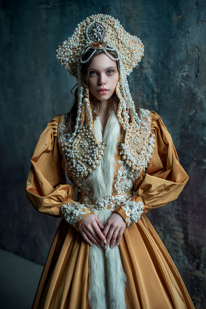 Платья в русском стиле | славянская одежда