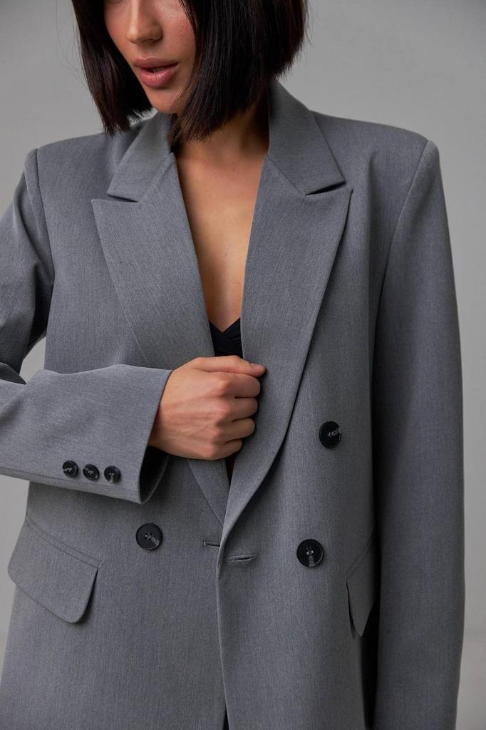 Піджак сірий класичний