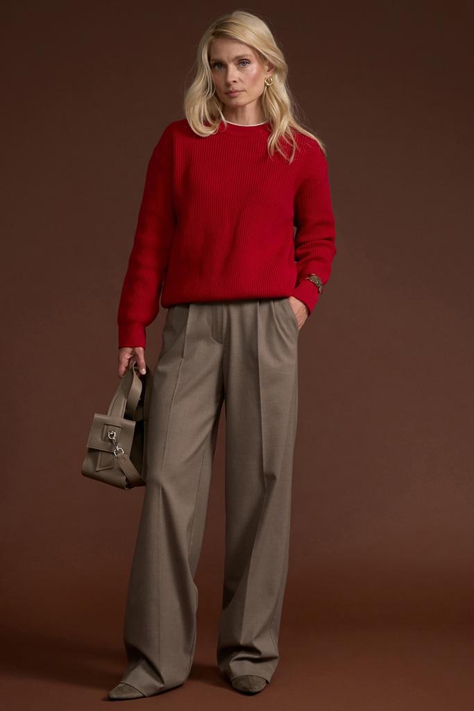 Джемпер марсала