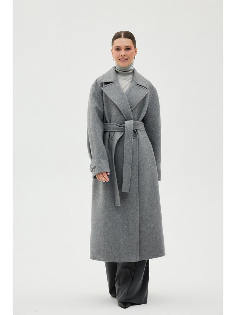 Демісезонне пальто сіре