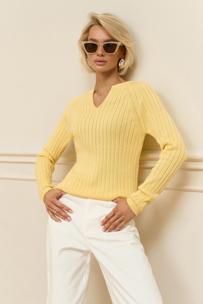 Джемпер лимонний