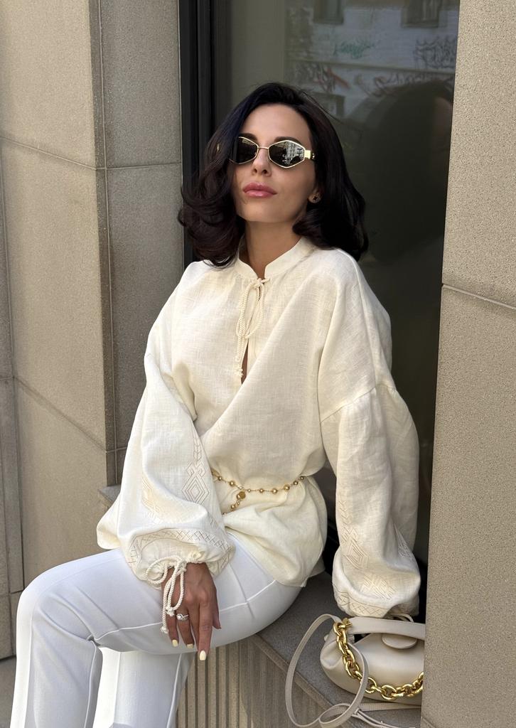 Вишиванка з льону