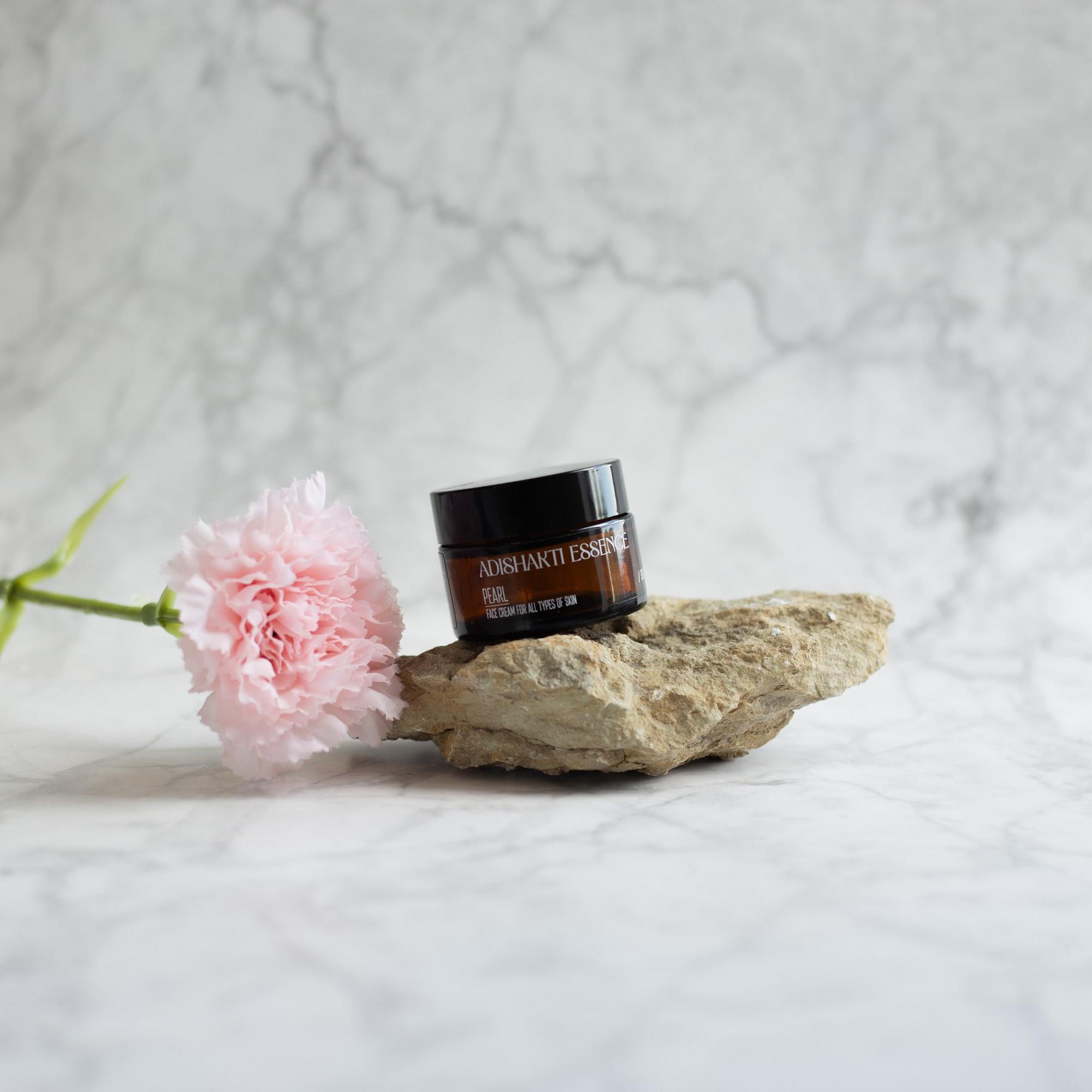 Face cream PEARL with Pearl powder for all types of skin [30 ml]