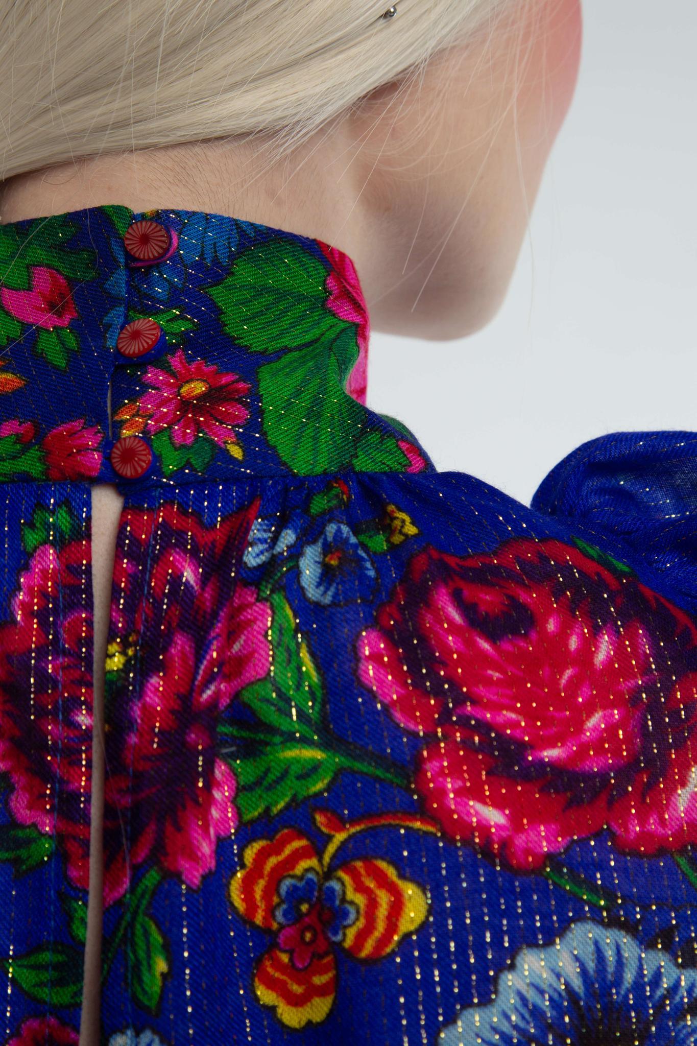 Блузка из павлопосадского платка от OlesyaKovalenko