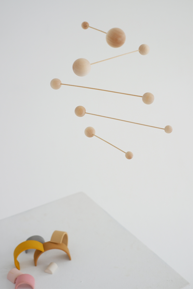 All mobiles > Monika Wood hanging kinetic mobile Buy from e-shop