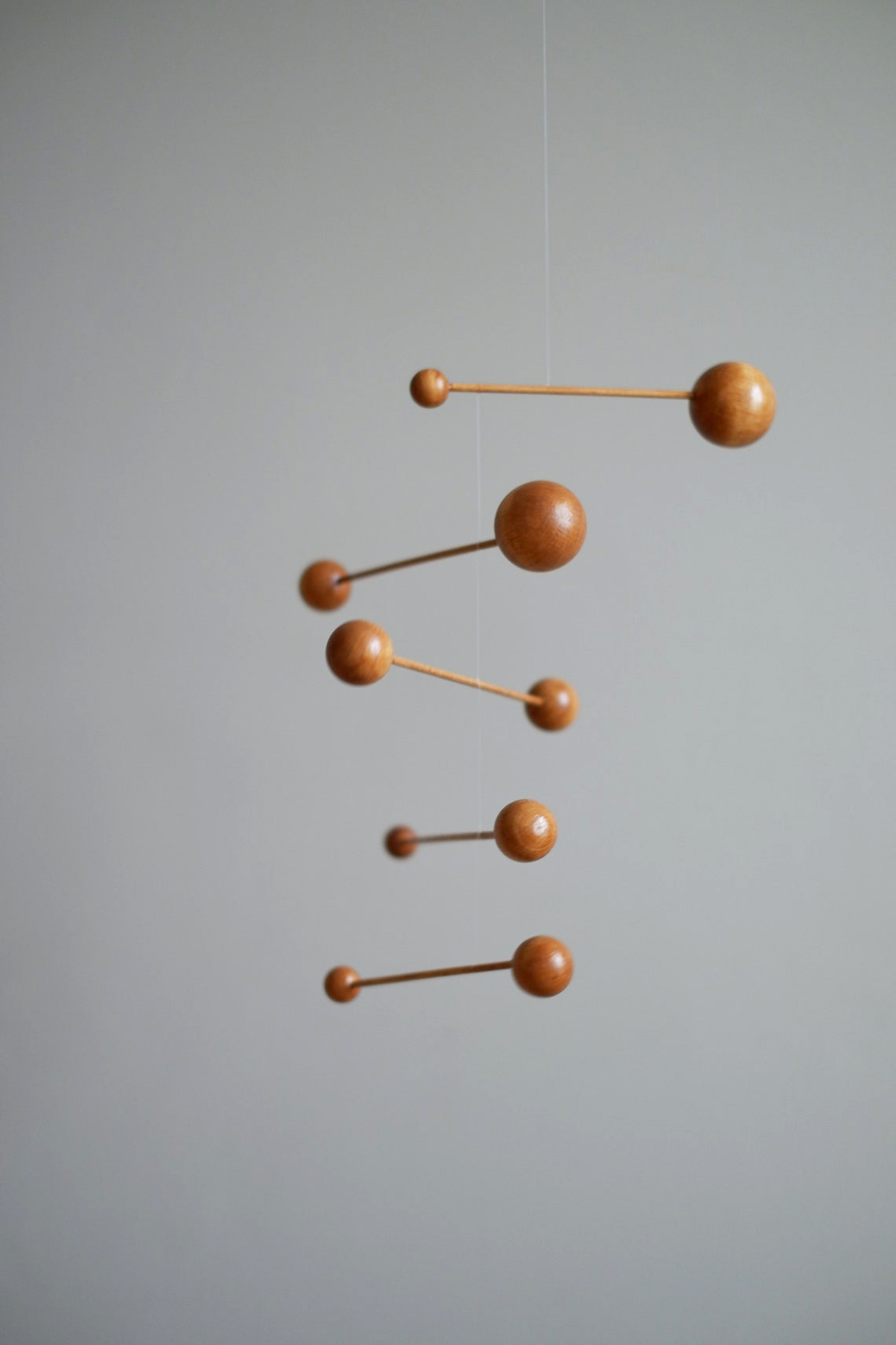 All mobiles > Monika Walnut hanging kinetic mobile Buy from e-shop