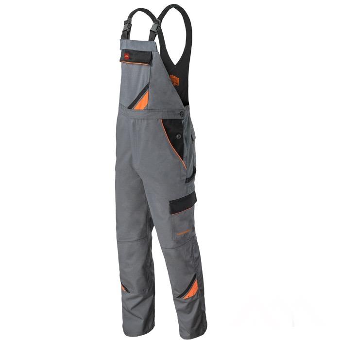 ArtMas Professional Grey Bib-Pants - Робочий Напівкомбінезон