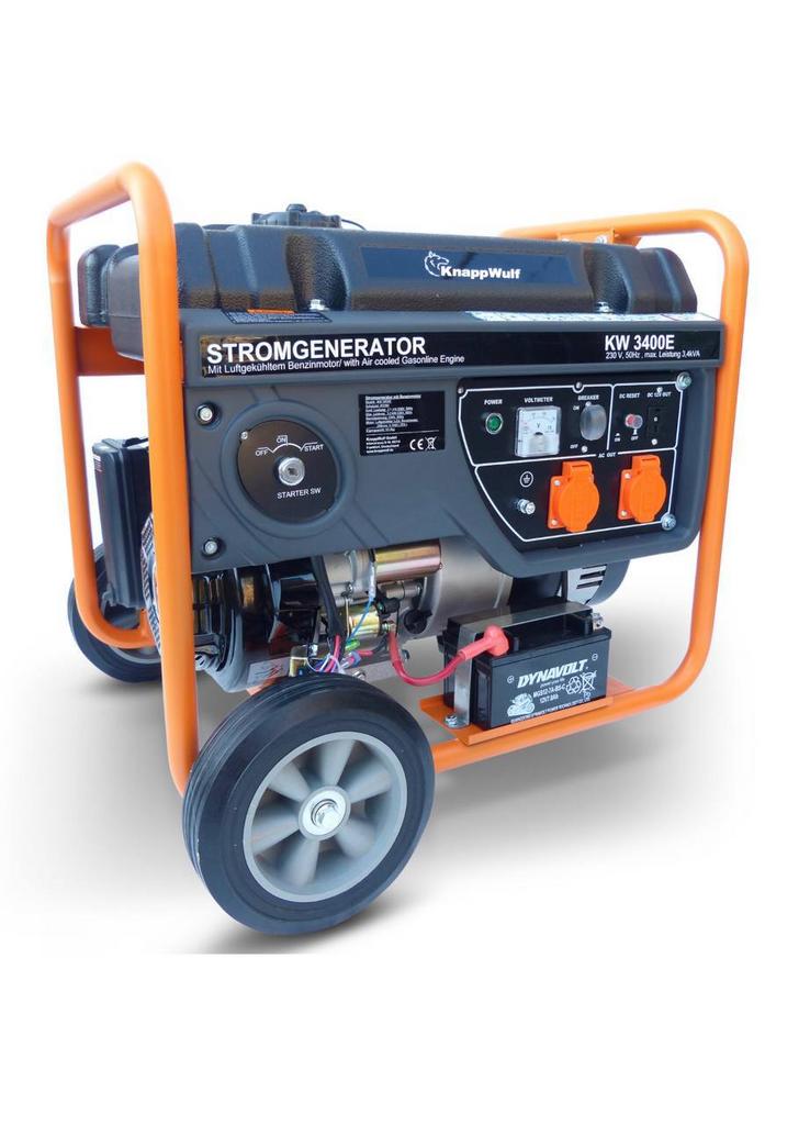 Бензиновий електрогенератор KnappWulf Stromgenerator KW3400E Німеччина