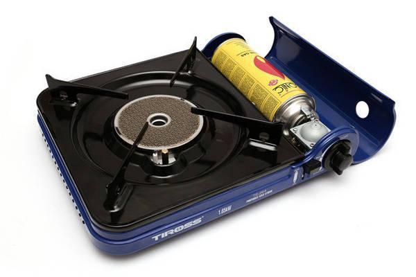 Портативна туристична газова керамічна плита Tiross TS-264